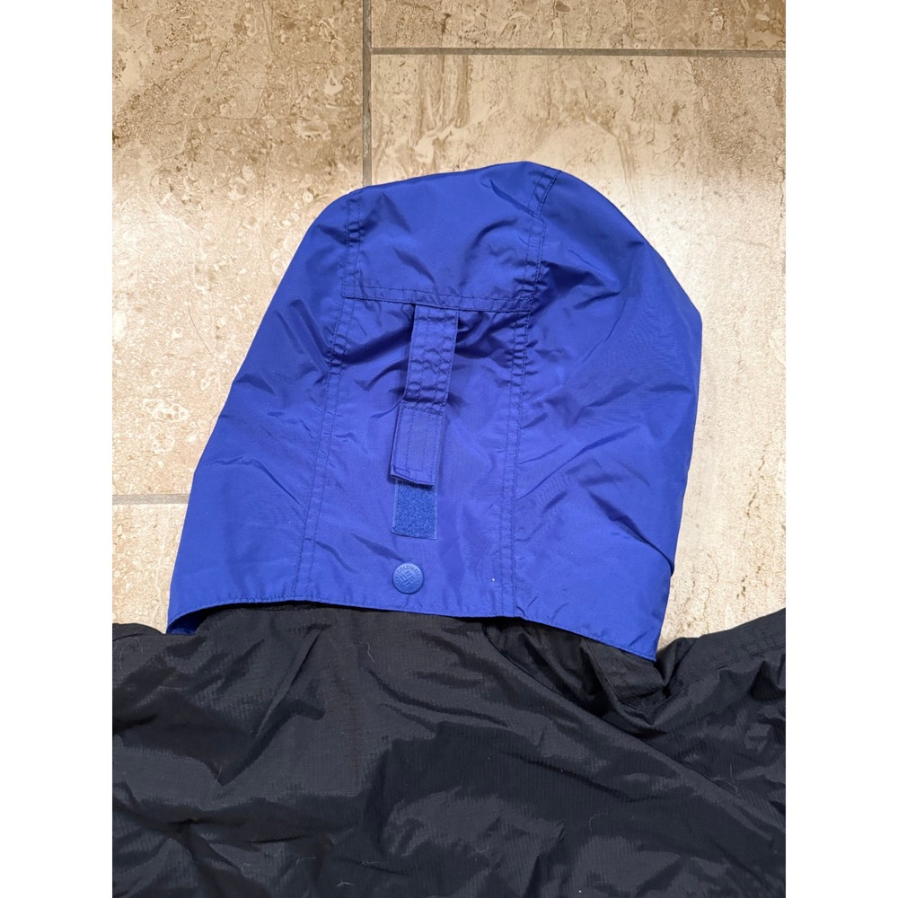 Columbia Sportswear Mens Blue Black Colorblock Hooded Outdoor Jacket - Picture 7 of 9